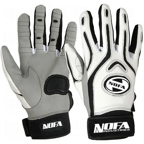 Sports MLB Batting Gloves - Powerstrap Batting Gloves Pair - Baseball + Softball Gloves - Adult