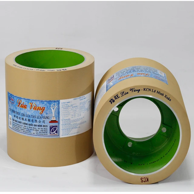 Резиновый ролик NBR для удаления риса, 20 дюймов, 14 дюймов, 12 дюймов, 10 дюймов, 6 дюймов, 4 дюйма, сделано в вьетнаме