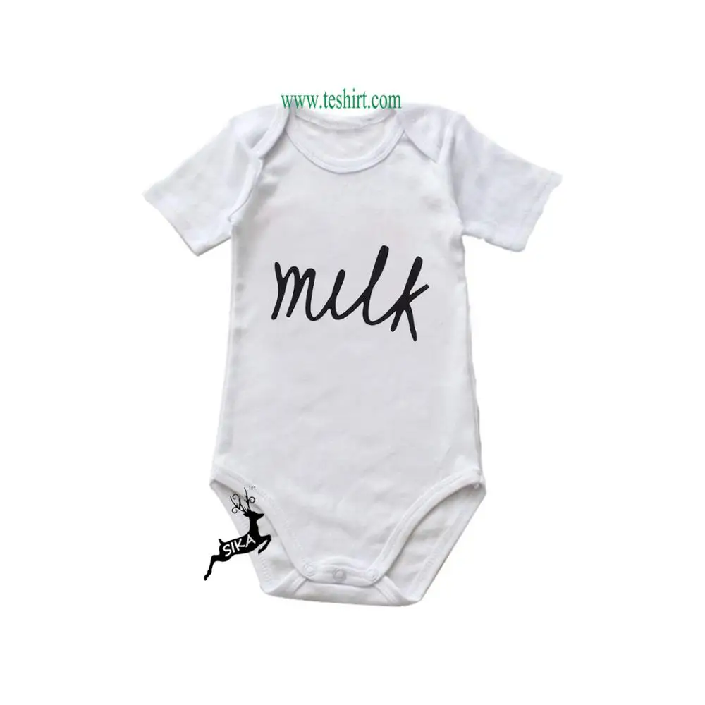 
tirupur wholesale fashion kids online shopping baby romper wholesale manufacturer high quality organic cotton romper/jump suit 