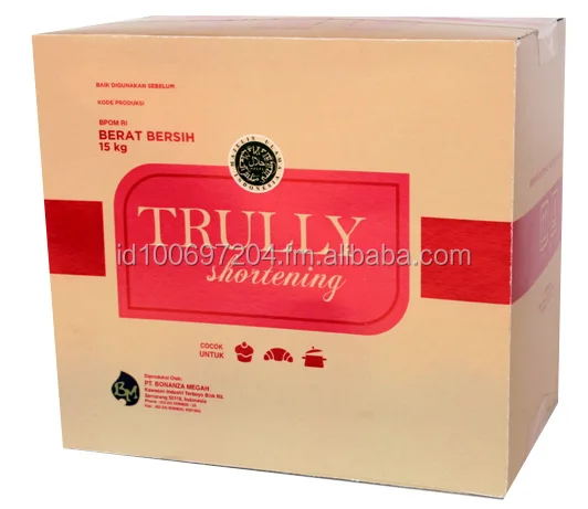 
TOP QUALITY Palm Oil Shortening Food Product 