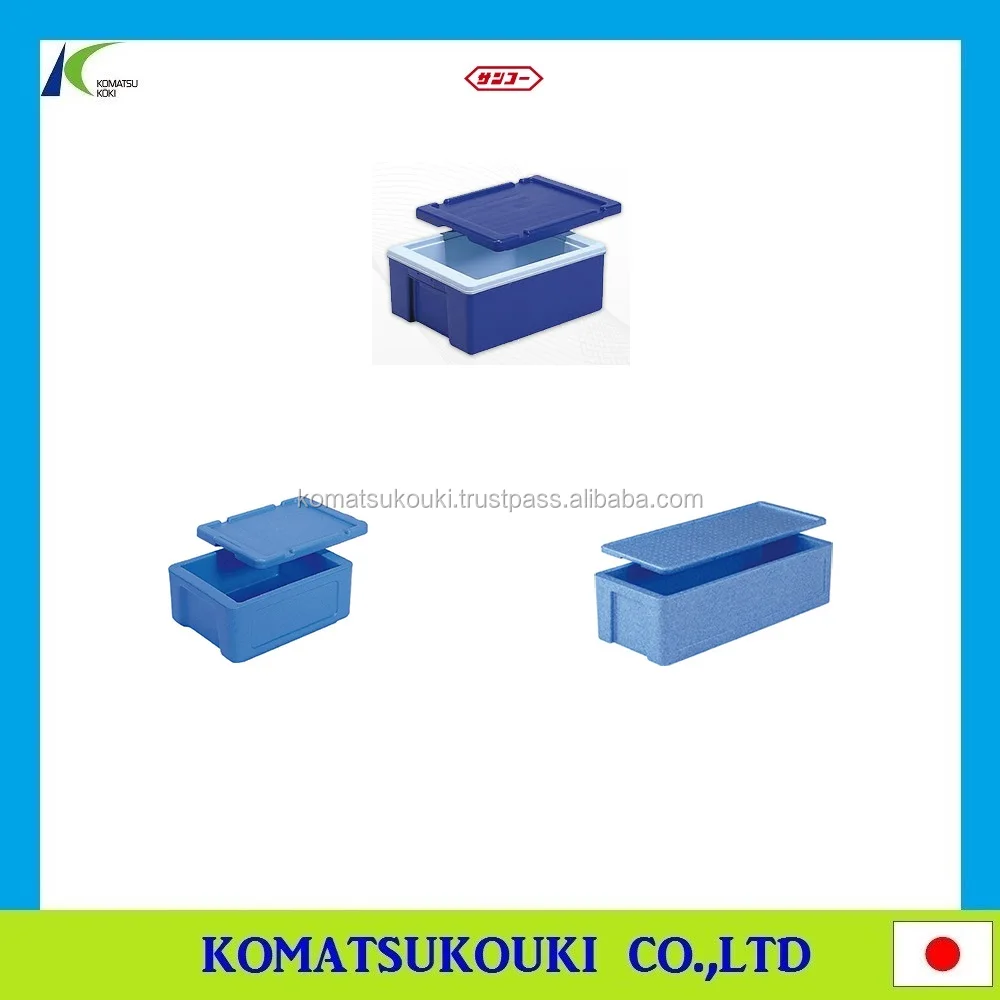 Stackable and foldable Japan SANKO industrial folding container box, storage container and plastic box also available