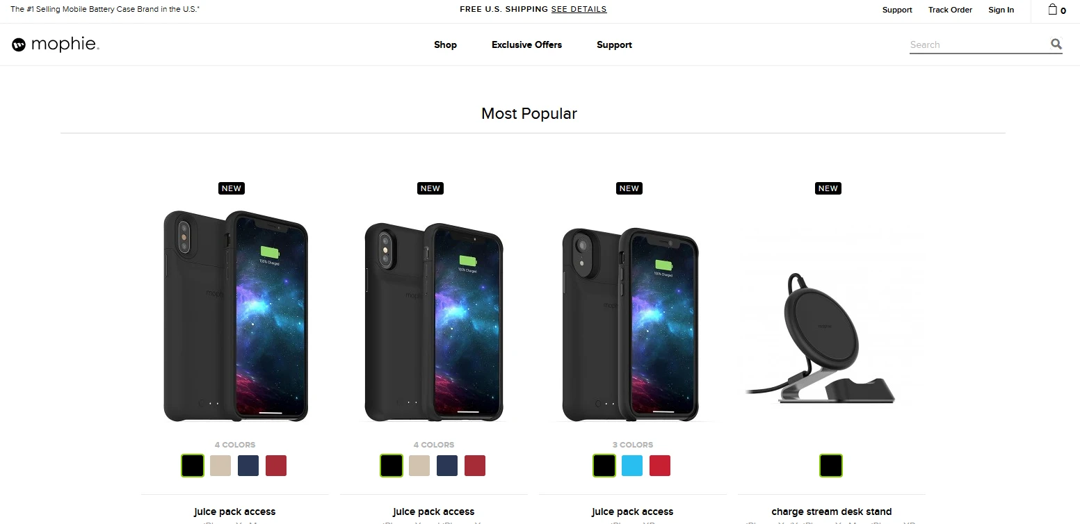 Online Shopping Website using Magento, Shopify and Responsive Ecommerce experience