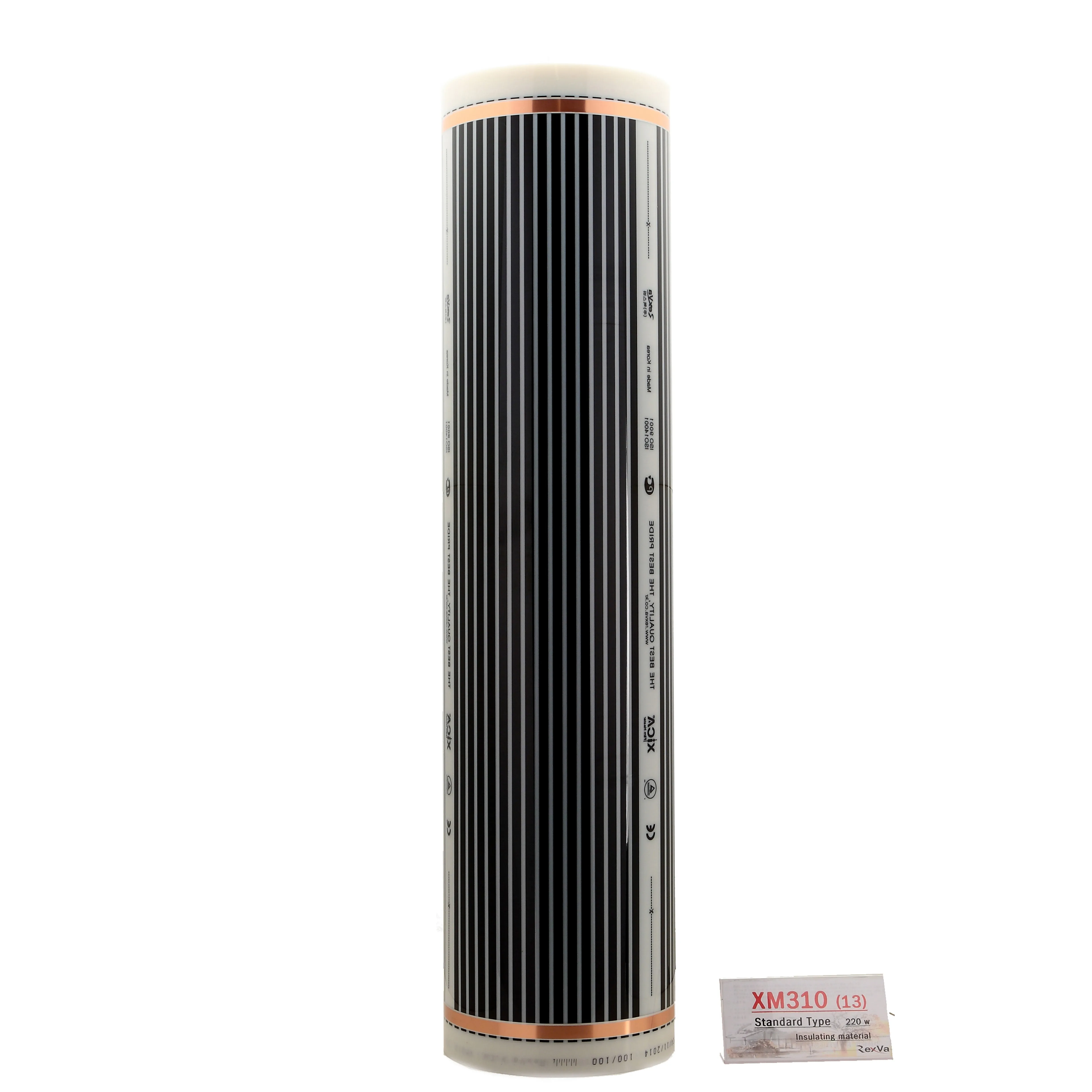 Korea Superior Quality Floor Heating Foil RexVa XICA Graphene Heating Film Semi-Permanent Maintenance-free