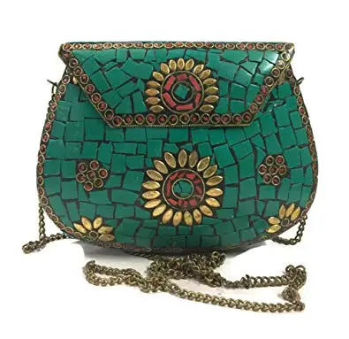 Resin clutch bag for ladies clutch evening bags wholesale luxury evening bags for women wedding parties by LUXURY CRAFTS