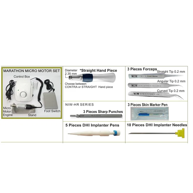 FUE Hair Transplant KIT 116 FUE KIT Pack