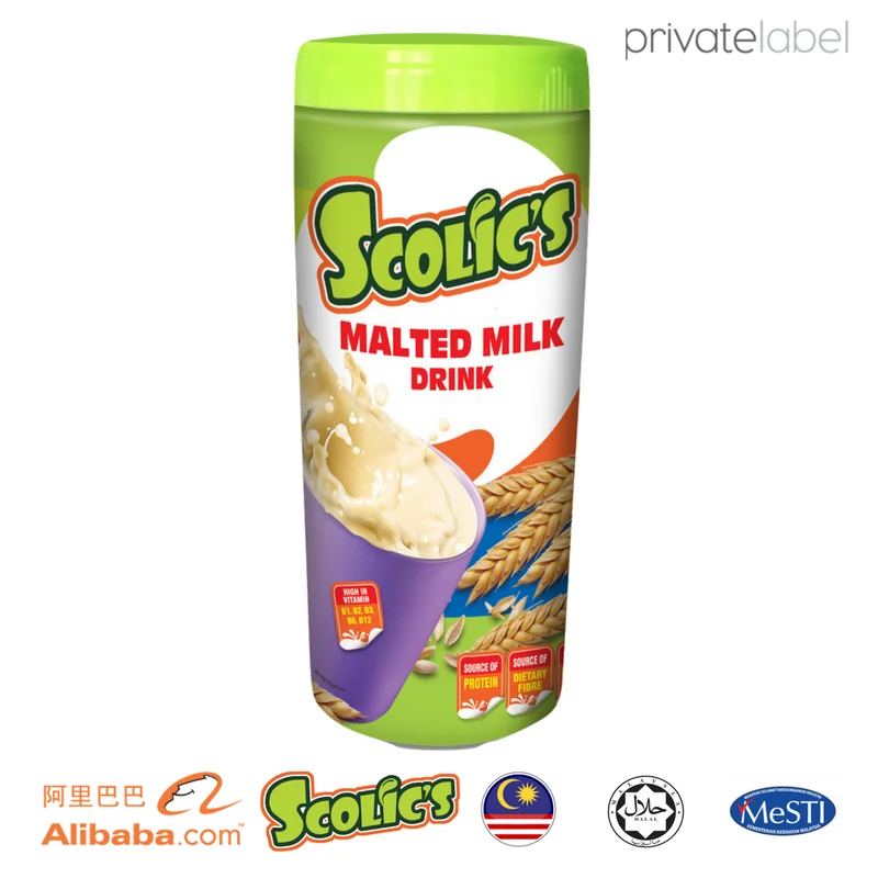 
Malt Milk Energy Nutritious Powder Drink 3in1 Instant 
