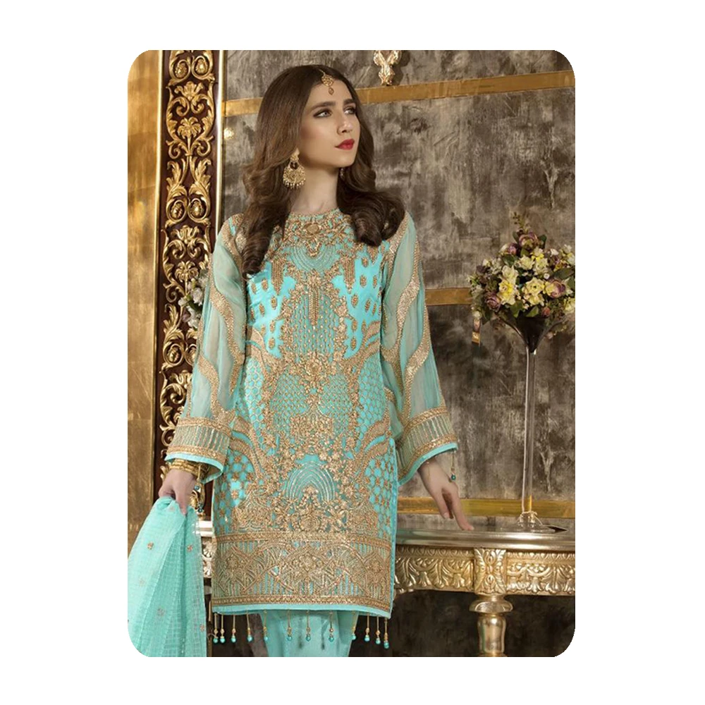 Оптовая цена, женское платье в Пакистанском Стиле