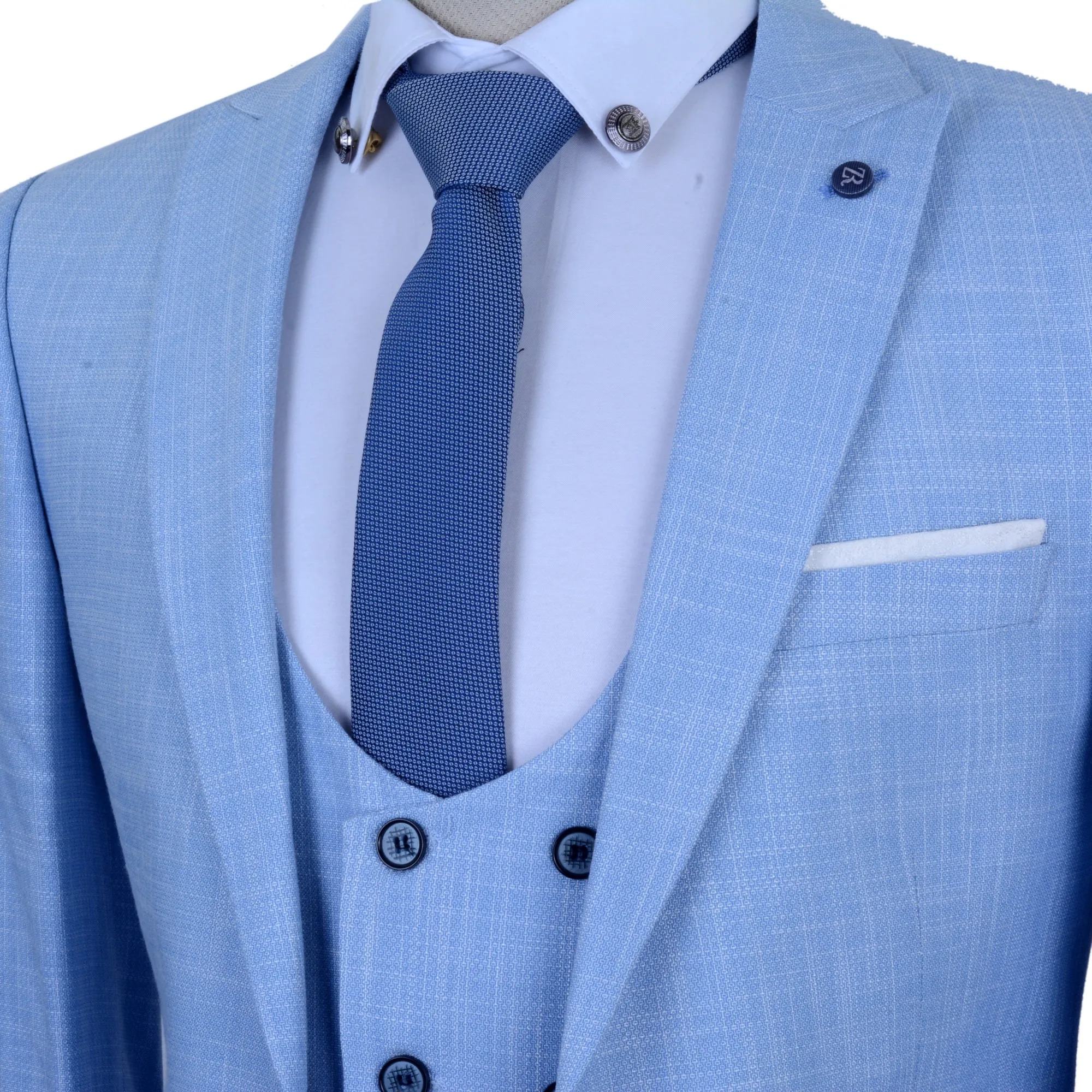 
New Fashion 3 Piece Hot Sale Suit Latest Design Luxury Suit For Men 