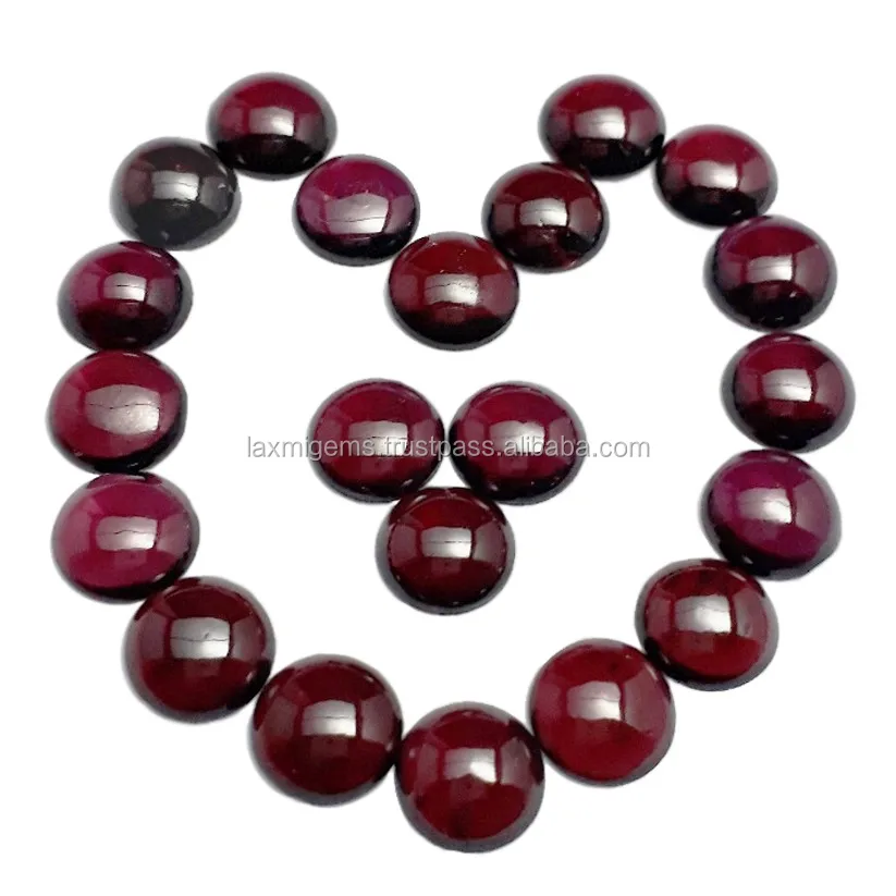 Wholesale Indian Natural Garnet Cabochon Handmade Loose Gemstone Manufacturer
