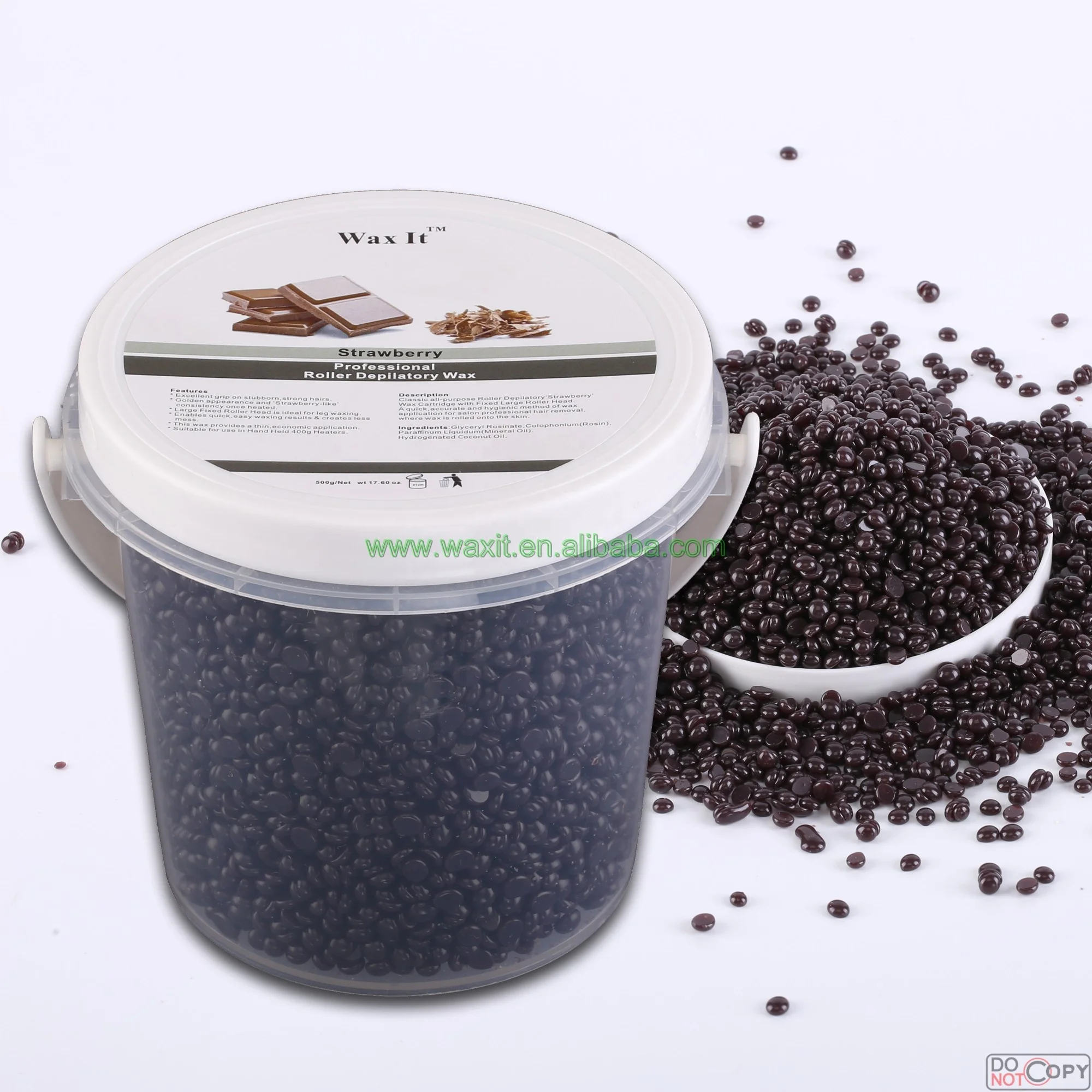 
Factory direct sale wax beads 500g depilatory wax Hair remover Beauty salon hard wax beans 