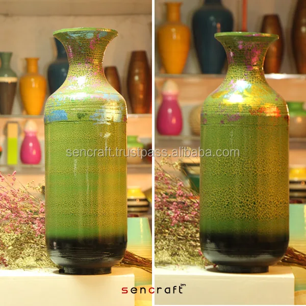 Wholesales High Quality Nice Floor Bamboo Vases Decoration Handmade Home Decorative Flower Vase Decor Products