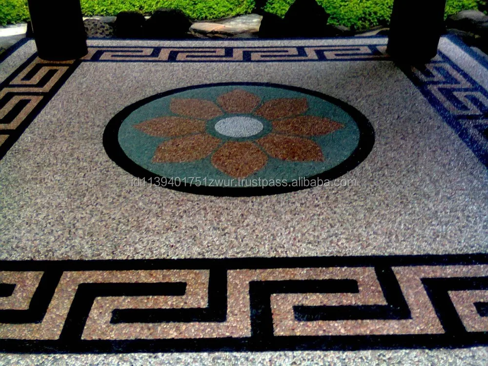 High Quality Natural Multicolor Gravel Stone for Carport