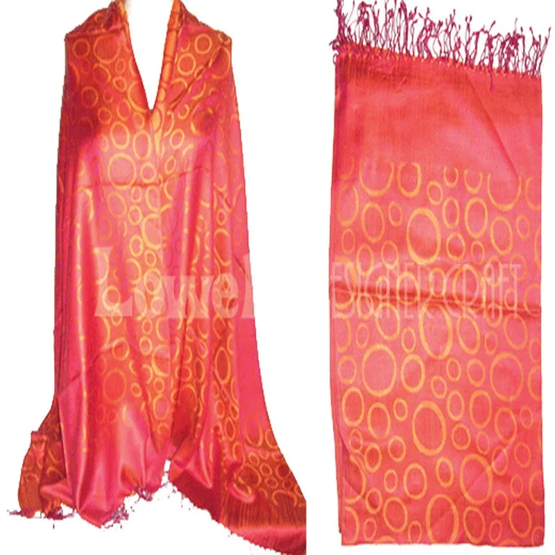 Жаккардовый кашемировый шарф из 100% чистого кашемира и шали пашмины