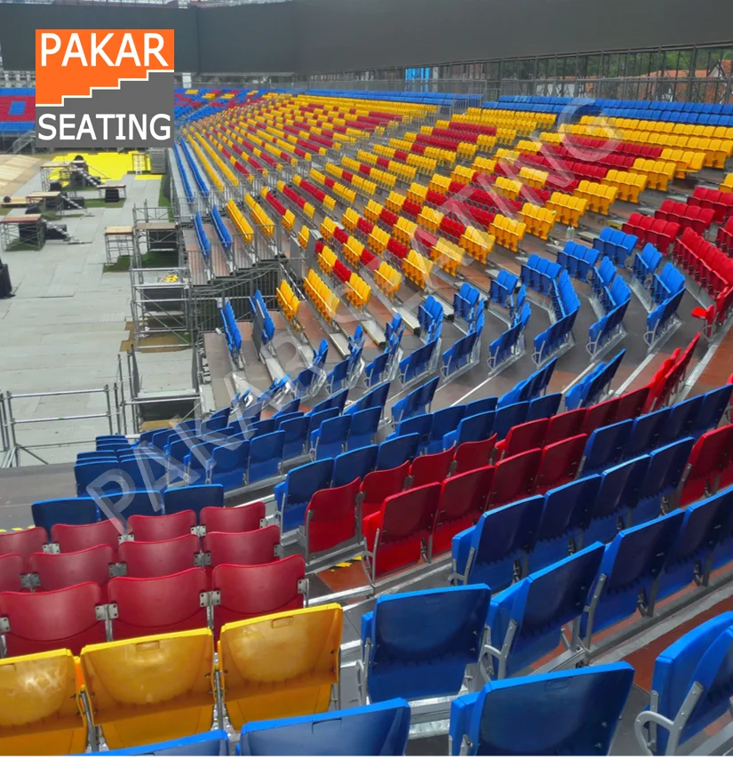 
Temporary scaffolding grandstand stadium bleacher designs 