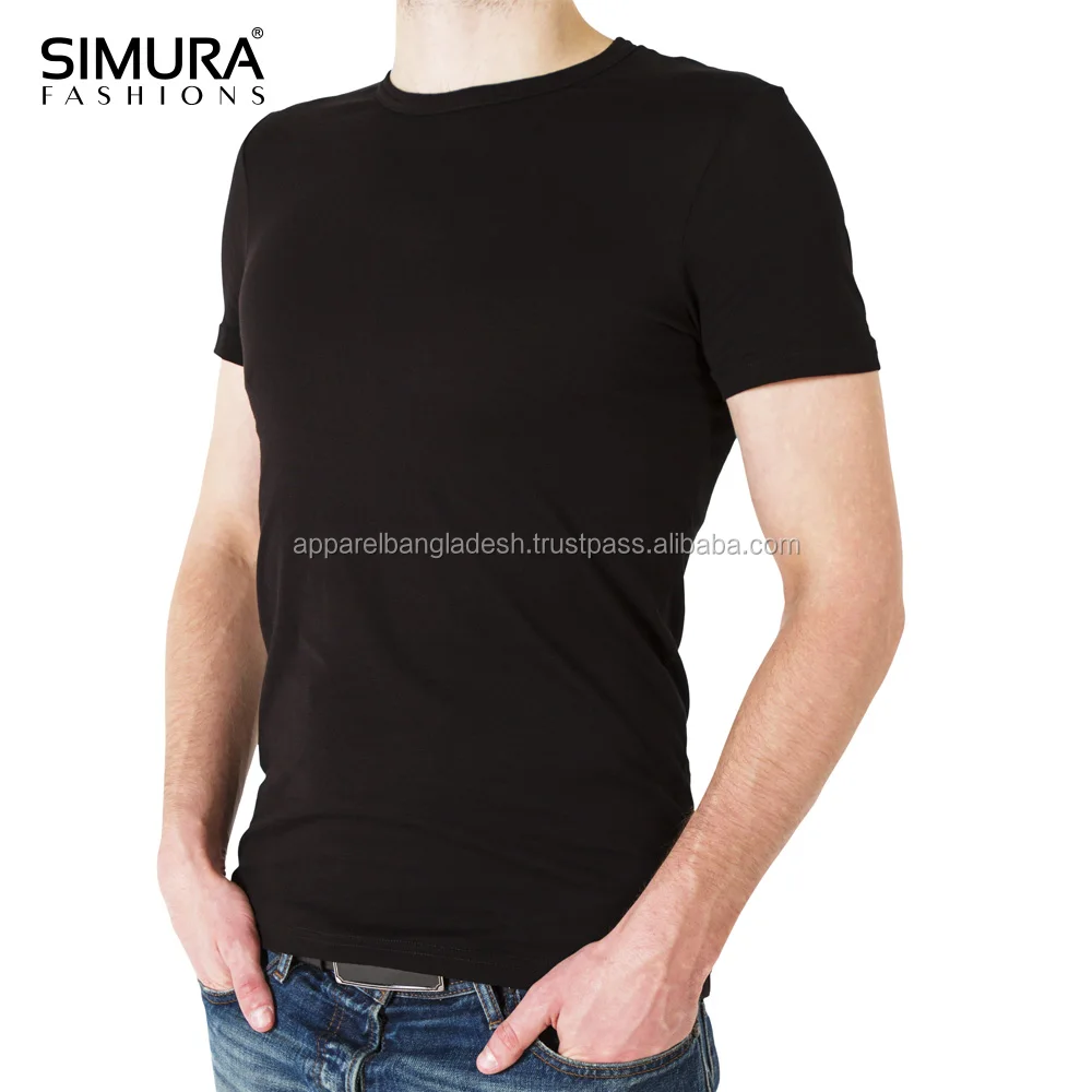  Для мужчин высокого класса 100% чесаный хлопок назначение многоцелевой обычай круглыми футболки