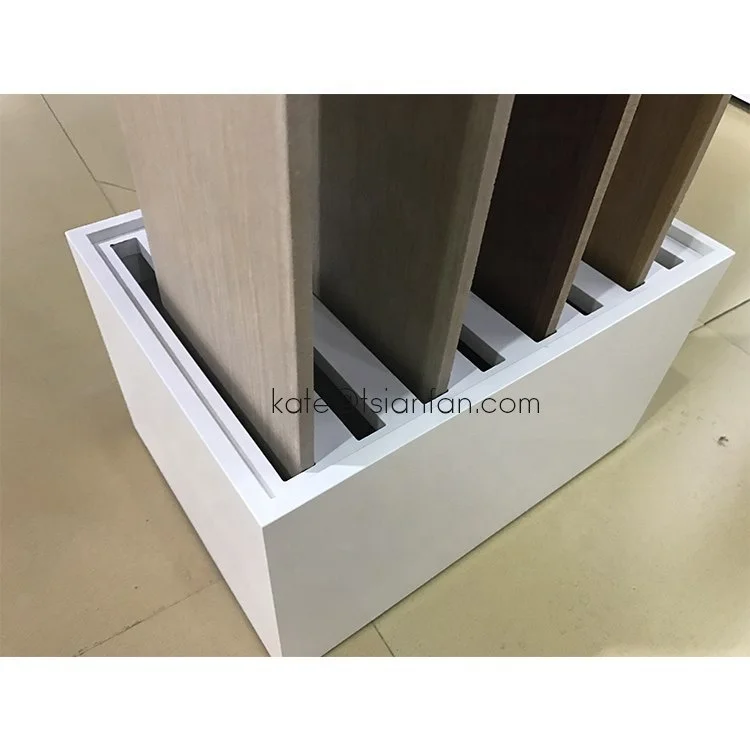 New design floor stand parquet wooden floor stone display stand parquet tile wooden showroom display ceramic tile display rack