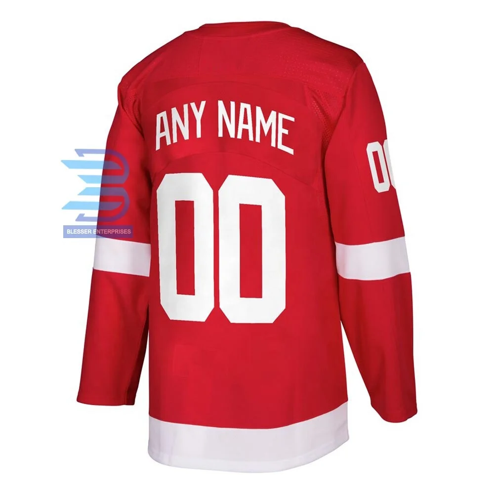 Wholesale Custom Team Set Slim Fit Ice Hockey Jersey Wholesale Full Sublimation Cheap Custom Team Logo Number Names Ice Hockey