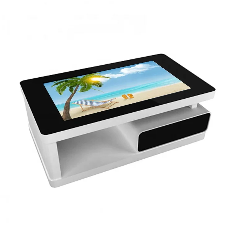 
Customized 32 49 55 65inch Multi-Function 450cd 10-Point Capacitive LCD Touch Screen of Coffee Table 