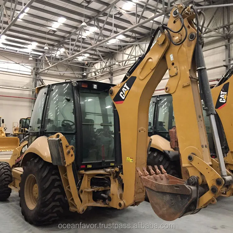 used backhoe loader caterpillar 450E for sale, CAT 450E backhoe loader