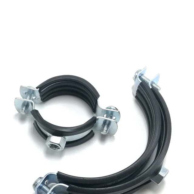 
rubber pipe clamp ( split clamp ) rubber clamp 