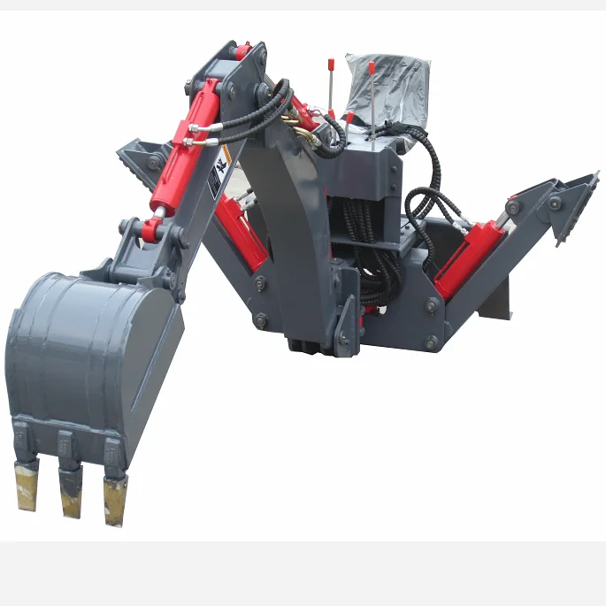 Погрузчик с бортовым поворотом HCN по хорошей цене, буксируемый экскаватор-погрузчик