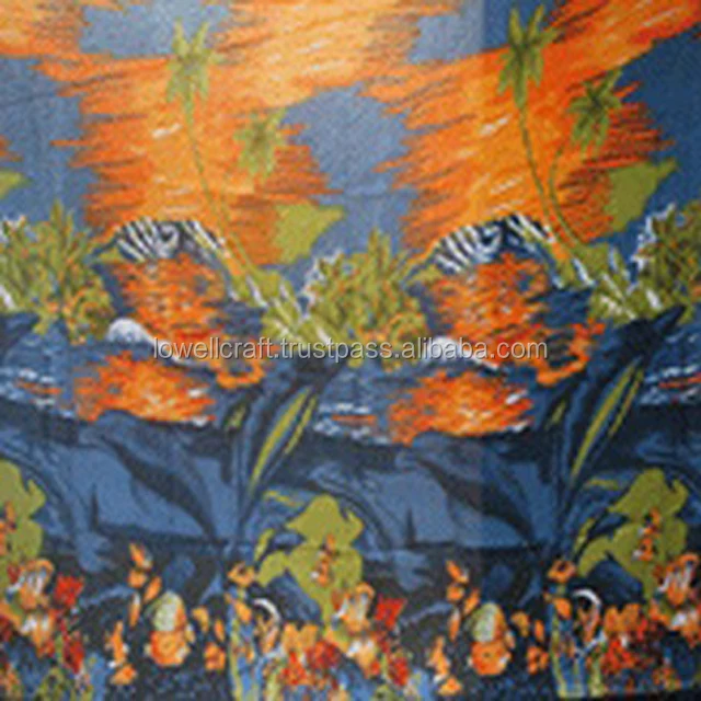 Морской принт новейший дизайн галстук-краситель с принтом парео пляжное платье 100% хлопок саронг