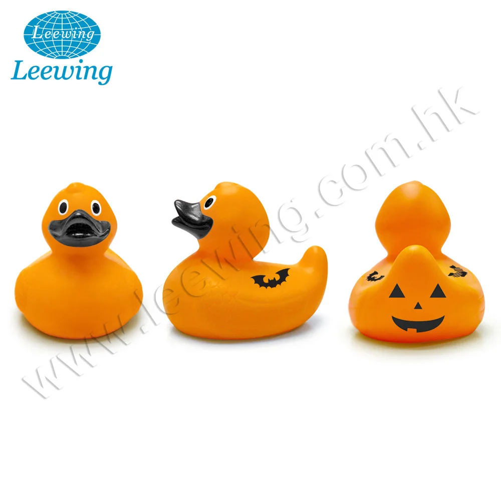 Creative Festival Promo Gift Vinyl Pumpkin Halloween Duck Costume Rubber Duck