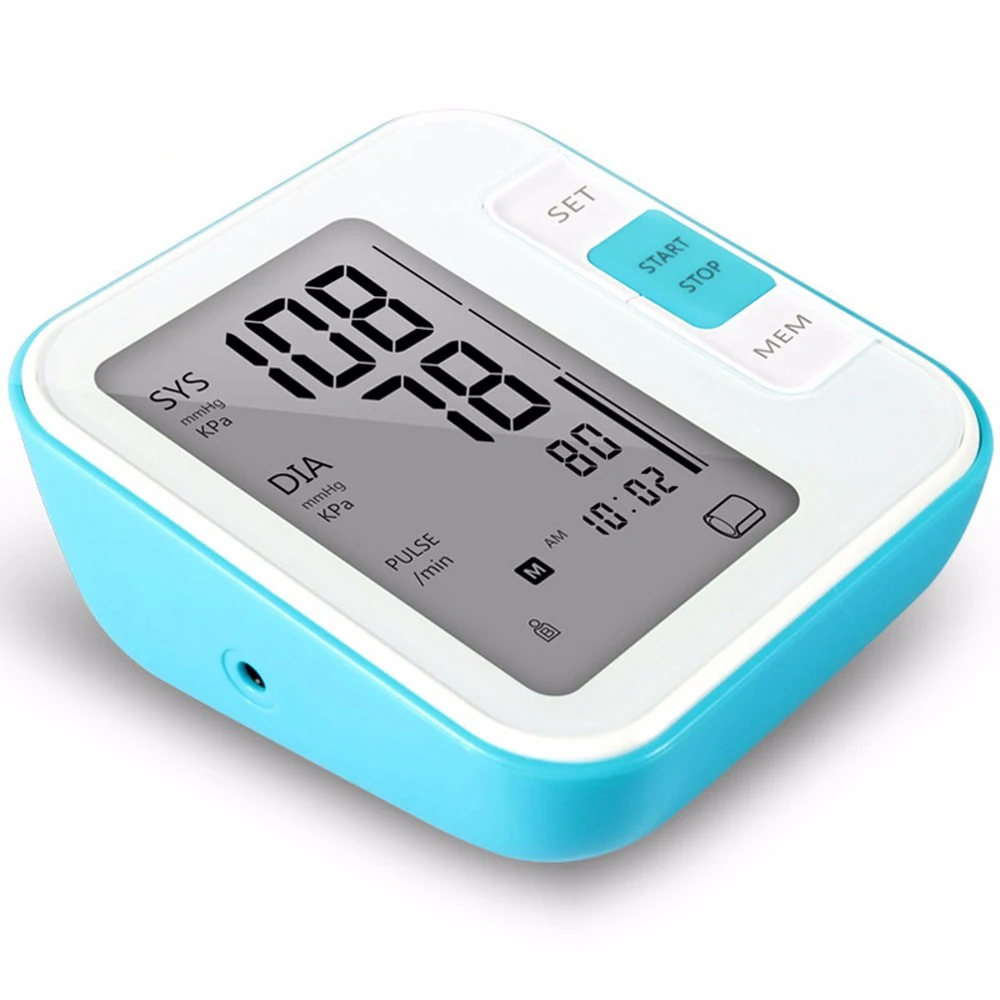 
Medical Supplies Cheapest Digital Blood Pressure Monitor Arm Type Made in China Monitor de pressao 