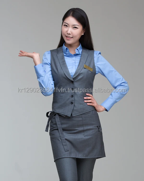 
Professional Waitress Waiter Uniform NT0008 