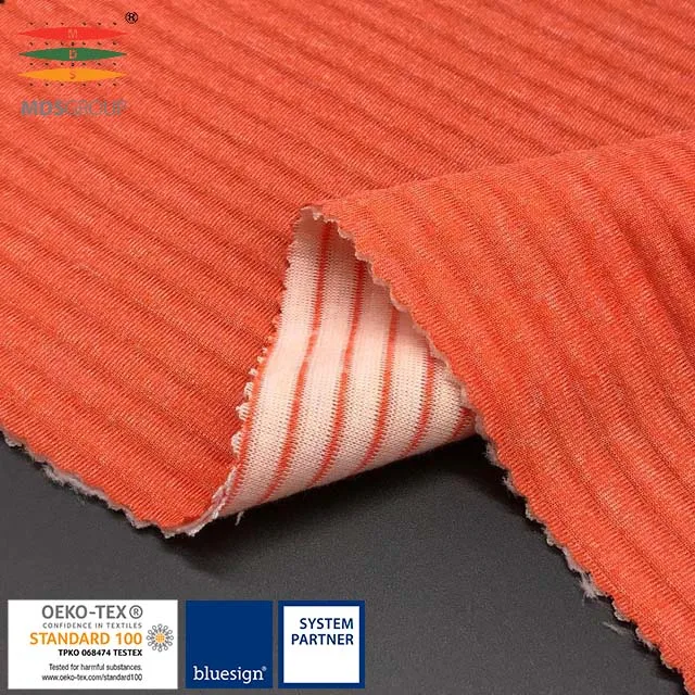 72%POLYESTER 6%WOOL 22%CD POLYESTER CIRCULAR KNIT HYDROPHILIC STRIPE