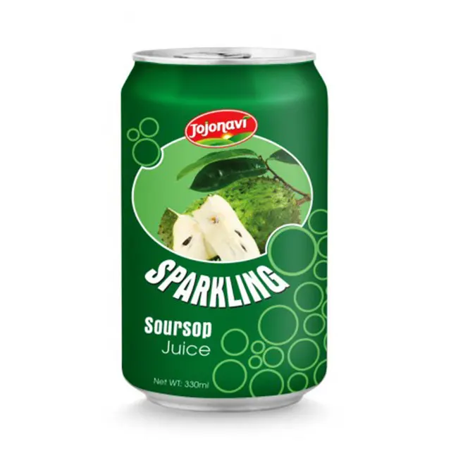 Wholesale sparkling water Sparkling mango juice 330ml FRUIT JUICE in canned 330ml