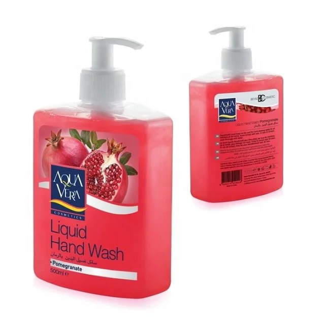 AquaVera Liquid Hand Wash / POMEGRANETE 500ML                                                                                  .