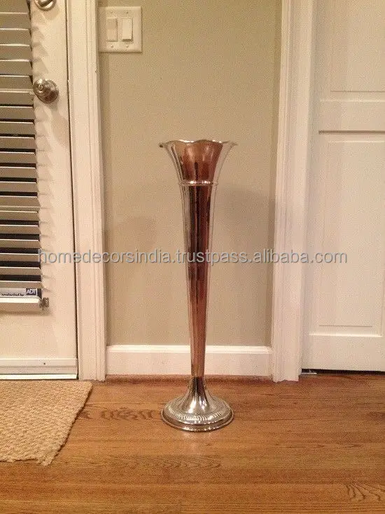 Metal Tall Brass Vase India