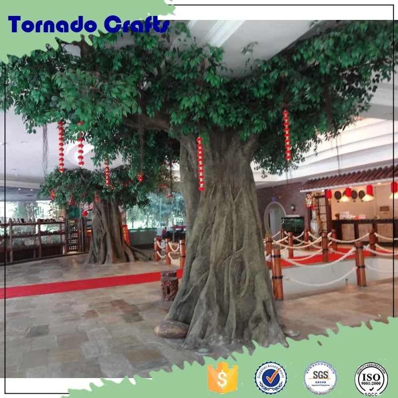 2016 Tornado outdoor decorative artificial plants live ficus tree on sale