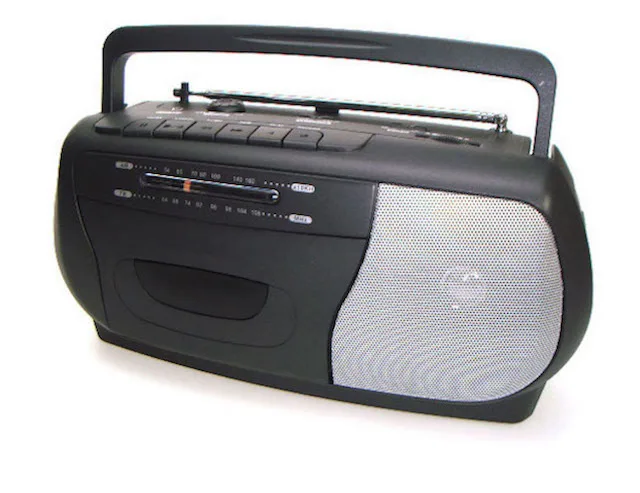 Новейшая модель; Кассетный проигрыватель с AM FM радио и кассетный магнитофон CT-130