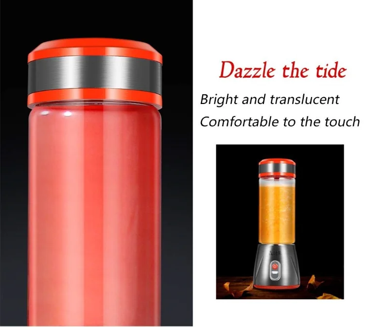 
The best rechargeable usb portable blender home appliances juicer mixer grinder for kitchen outdoor 