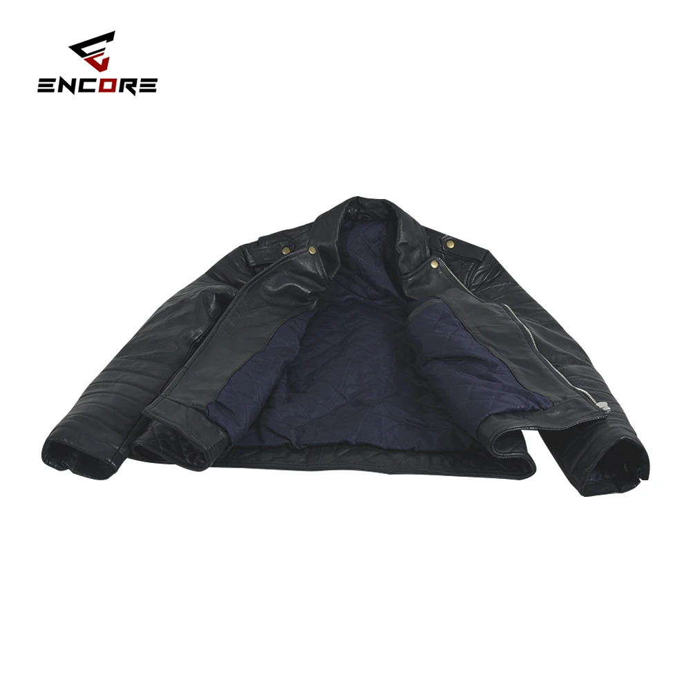 High Tech Gear Motorcycle Men Leather Jackets , Top Quality Men Sheep Leather Fashion Jackets