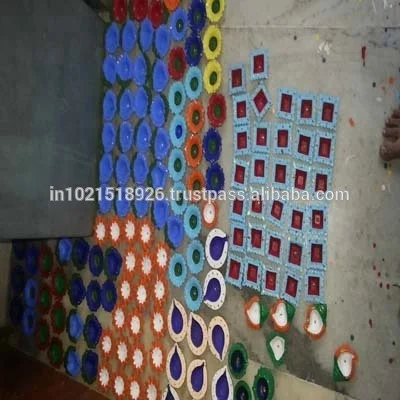 
Marriage purpose outdoor and indoor earthen pot diya 