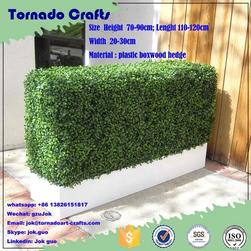 Artificial Oblong Topiary Hedging Panels Mats Boxwood Hedge