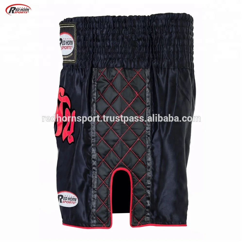 Satin Muay Thai Short / custom muay thai short / wholesale muay thai short custom thai short