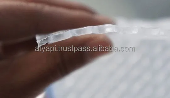 Quality transparent air bubble plastic wrap/roll for machine packaging