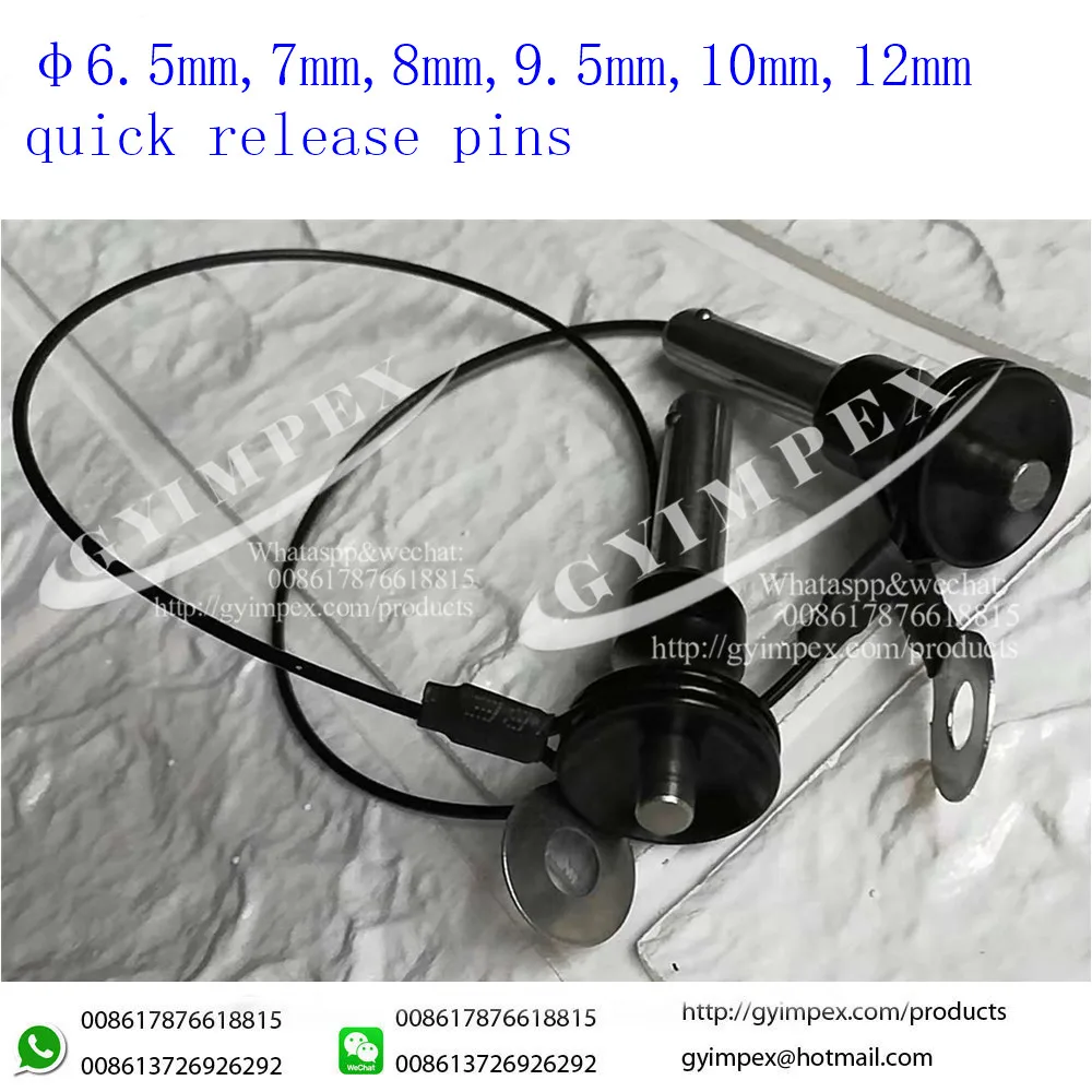 ball locking Stainless steel button type quick release pins 10*27mm