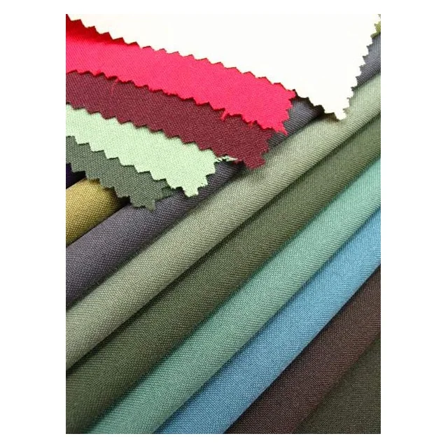 
100% organic cotton grey wholesale plain Colors fabric manufacturer 