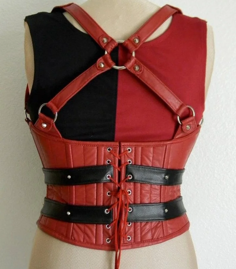 
Нижнее белье под грудью, кожаные корректирующие фигуры/новый стиль, Красное Нижнее белье для тренировки талии/верхняя одежда из натуральной кожи, Модный Корсет 