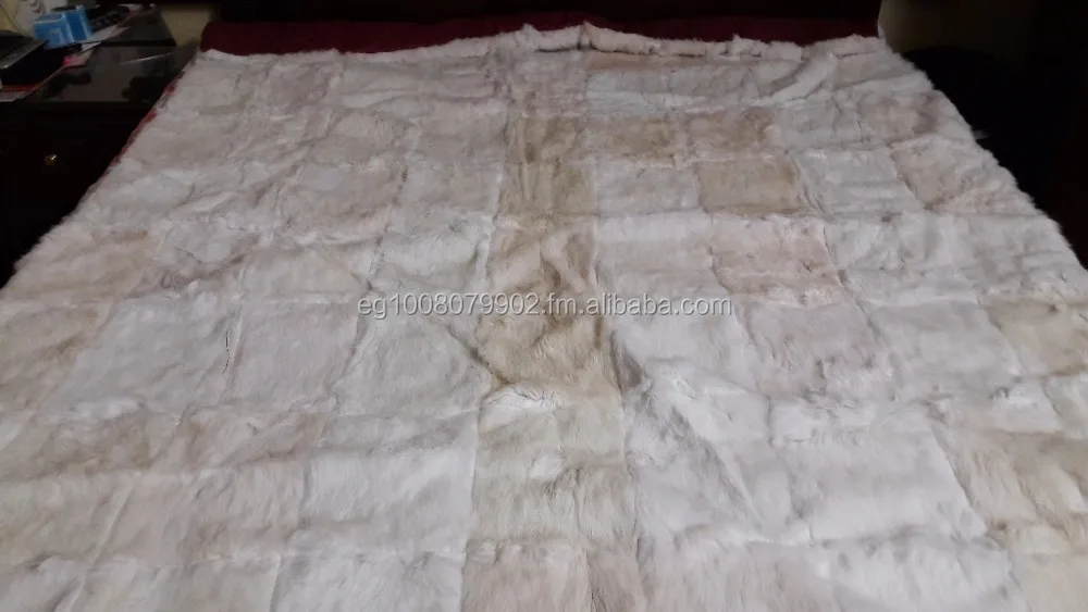 Rabbit Fur Blanket