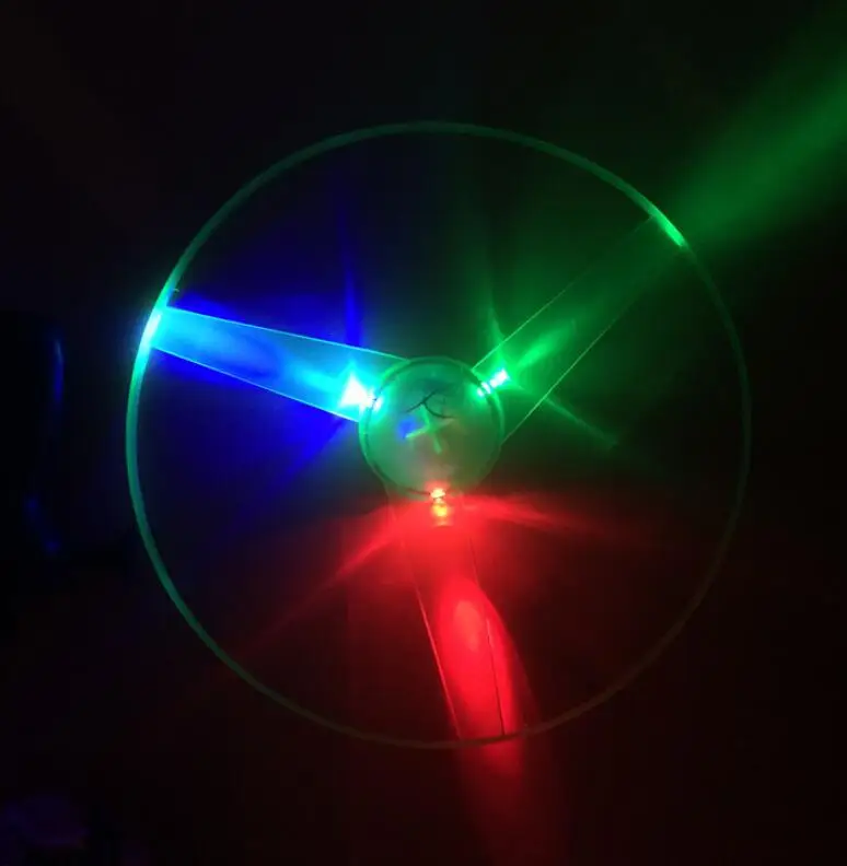 pull line lightup flying disc