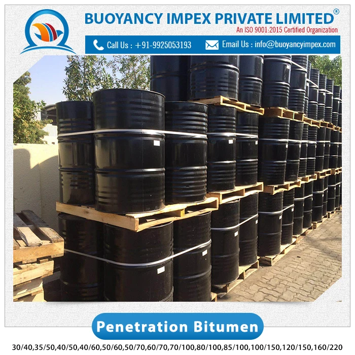 Private Label OEM / ODM bitumen 60/70 in polybags and drums From Indian Supplier