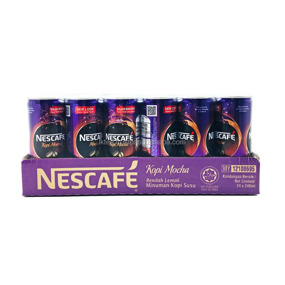 Мгновенный кофе NESCAFE в оригинальной банке/латте/мокко