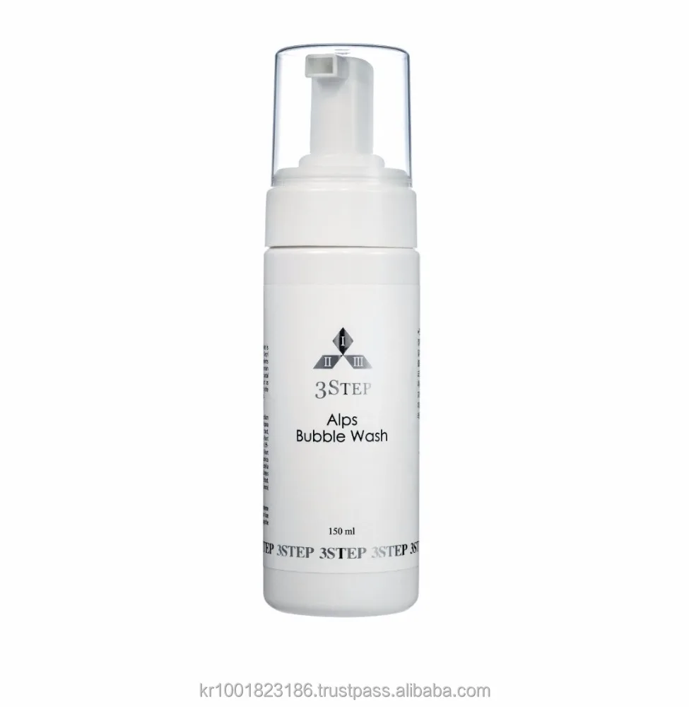 
3STEP Botanical Facial cleanser, bubble wash, whitening, anti-aging 