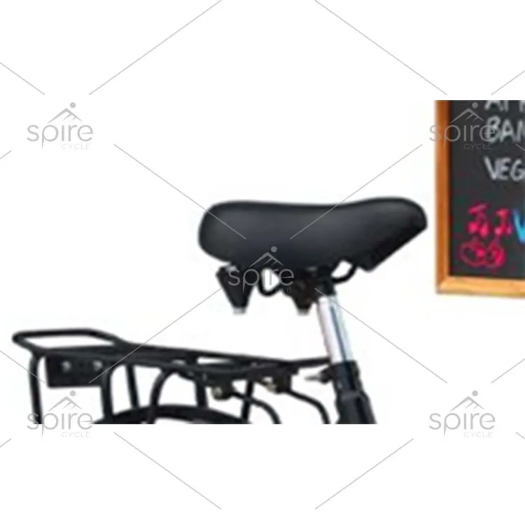 electric fruit tricycle 4 baskets with 6 speeds